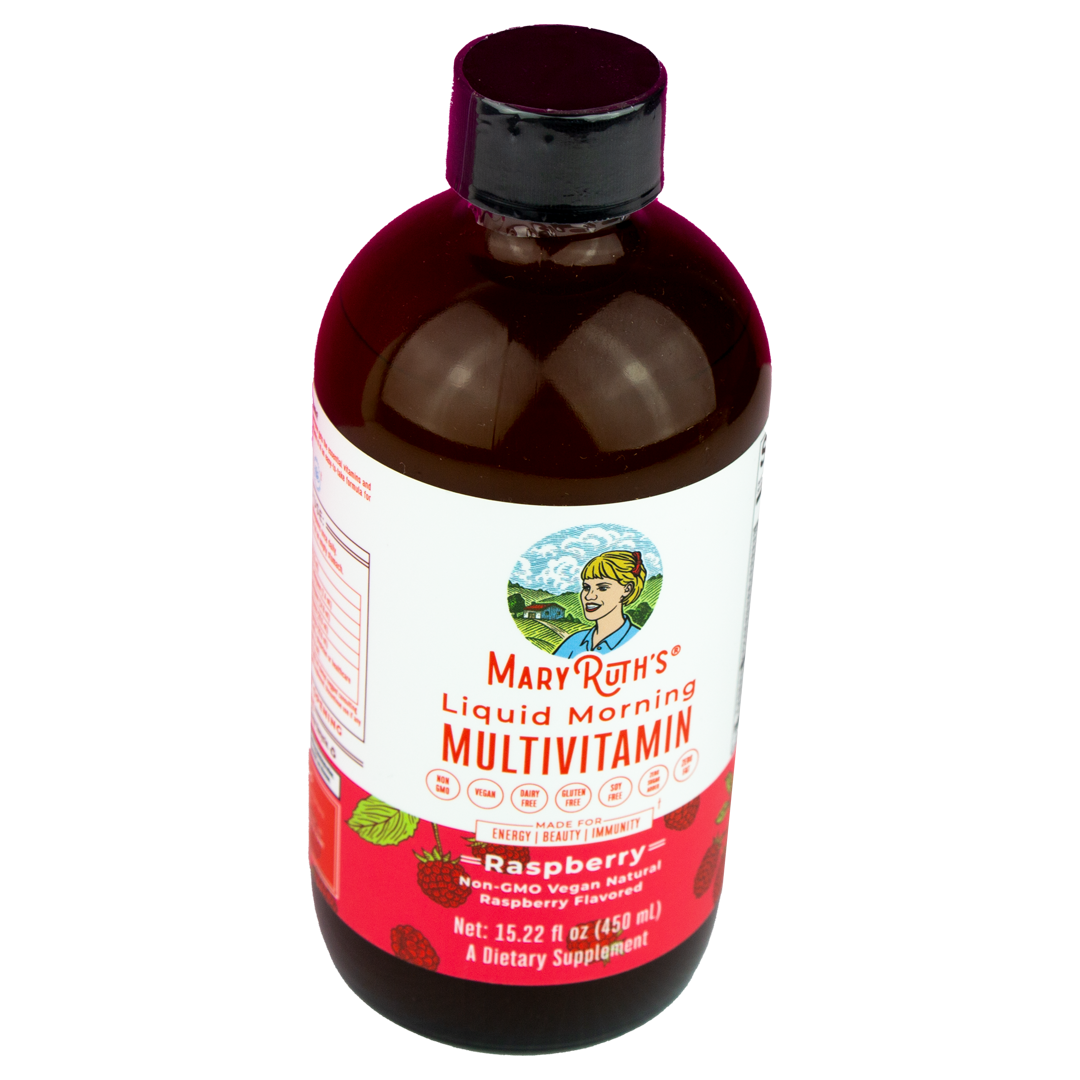 Mary Ruth Liquid Morning Multivitamin in Raspberry Flavor (15.22 oz)