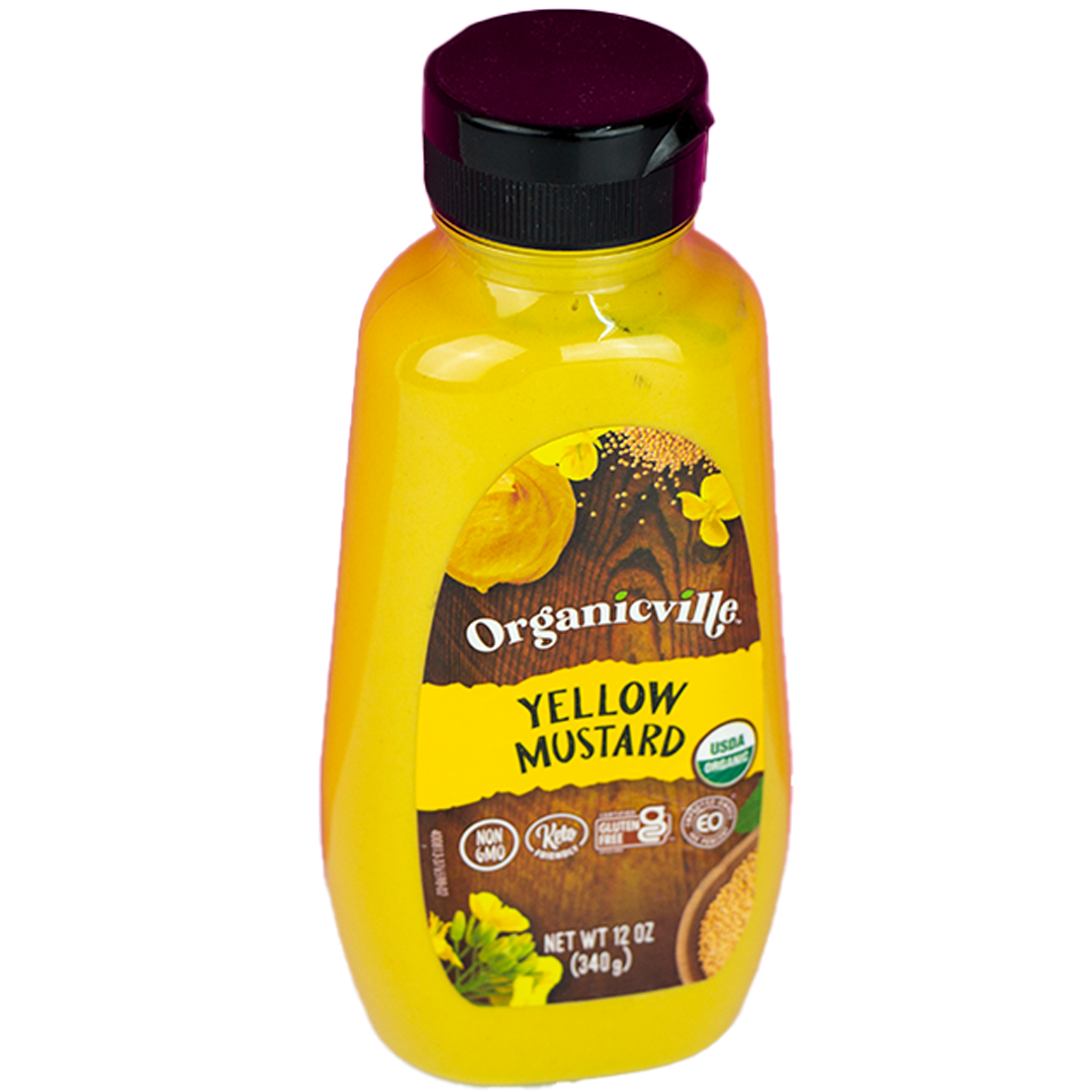 OrganicVille Yellow Mustard (12 oz)