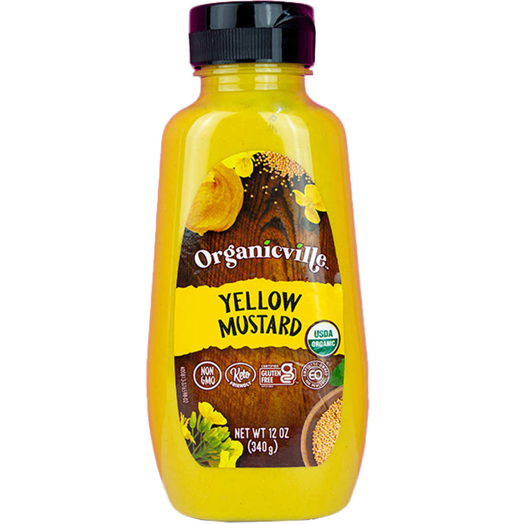 OrganicVille Yellow Mustard (12 oz)