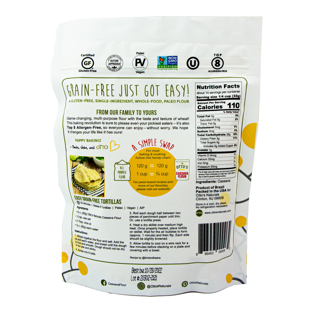 Otto's Cassava Flour (16 oz)
