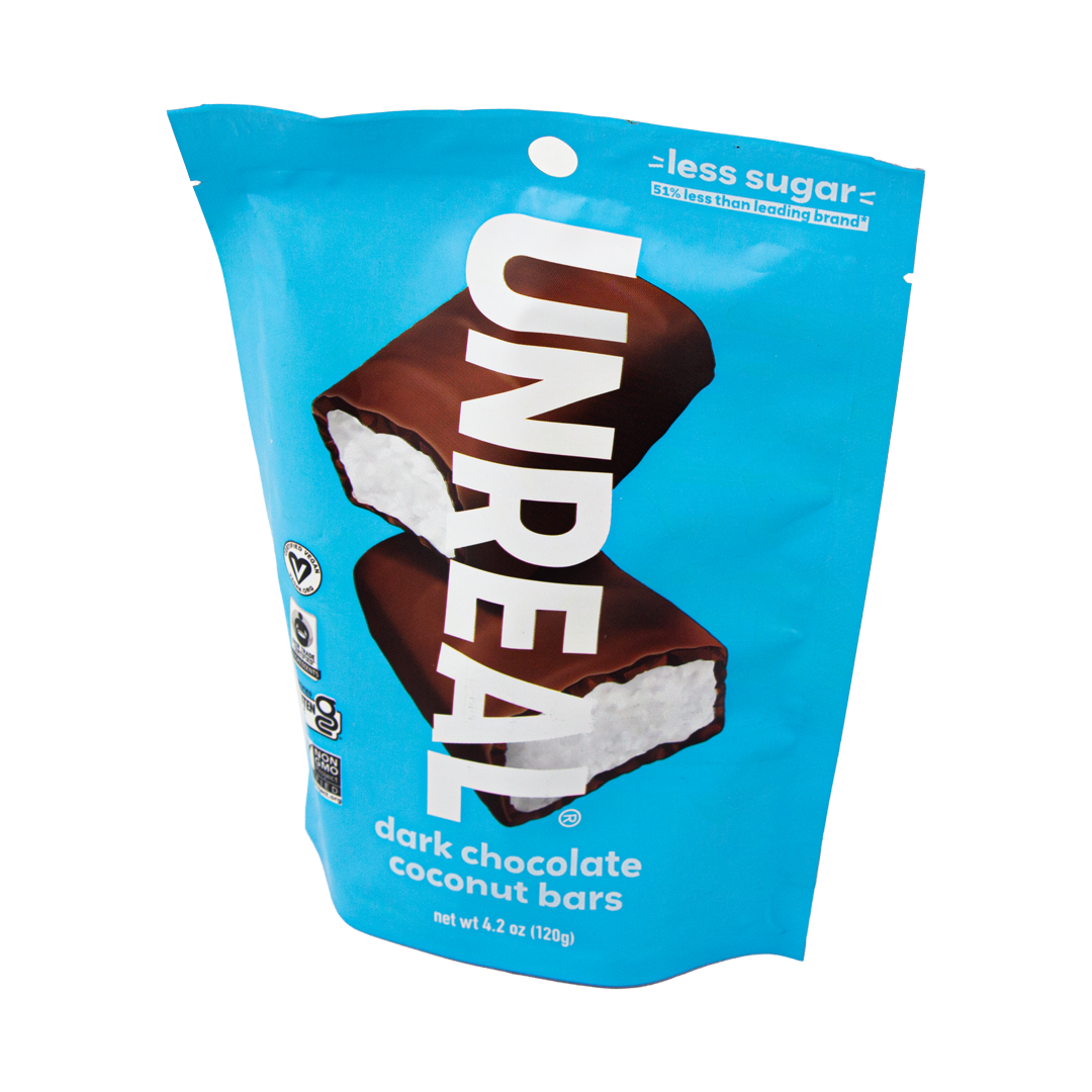 Unreal - Dark Chocolate Coconut Bars