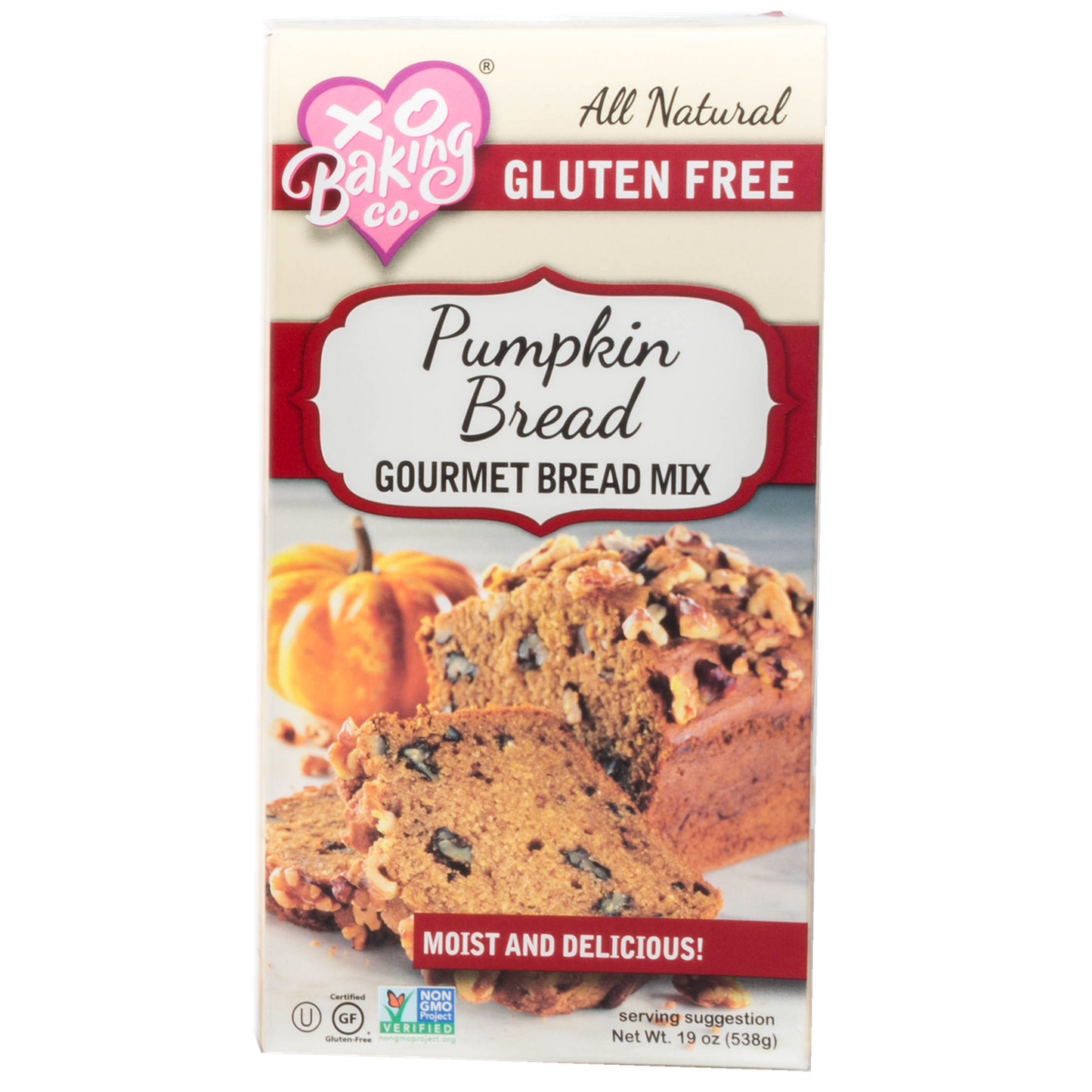 XO Baking Co. Pumpkin Bread