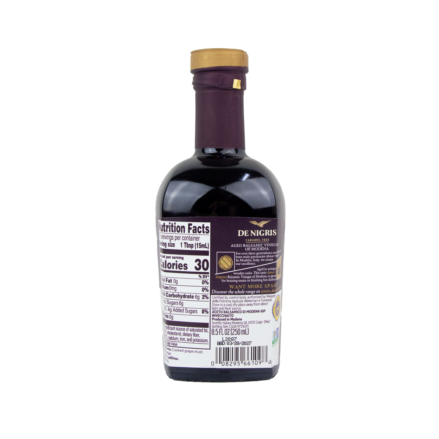 De Nigris - Balsamic Vinegar Dense & Fragrant