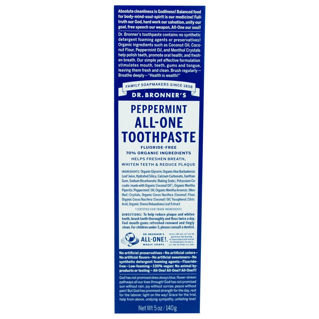 Dr. Bronner's - Toothpaste Peppermint