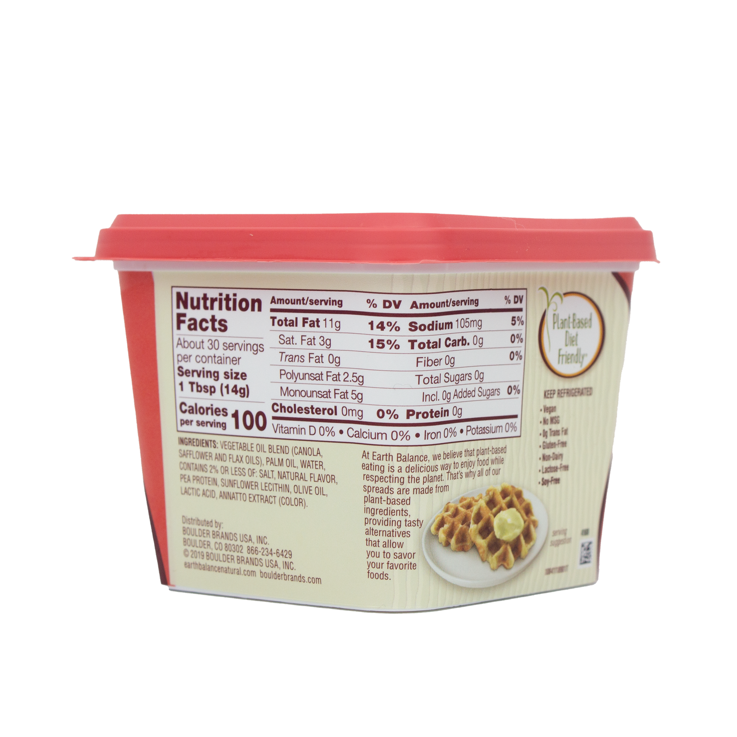 Earth Balance - Soy Free Spread (Store Pick - Up Only)