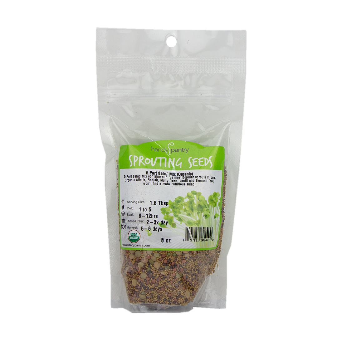 Handy Pantry - 5 Part Salad Mix (Organic) - (8oz)