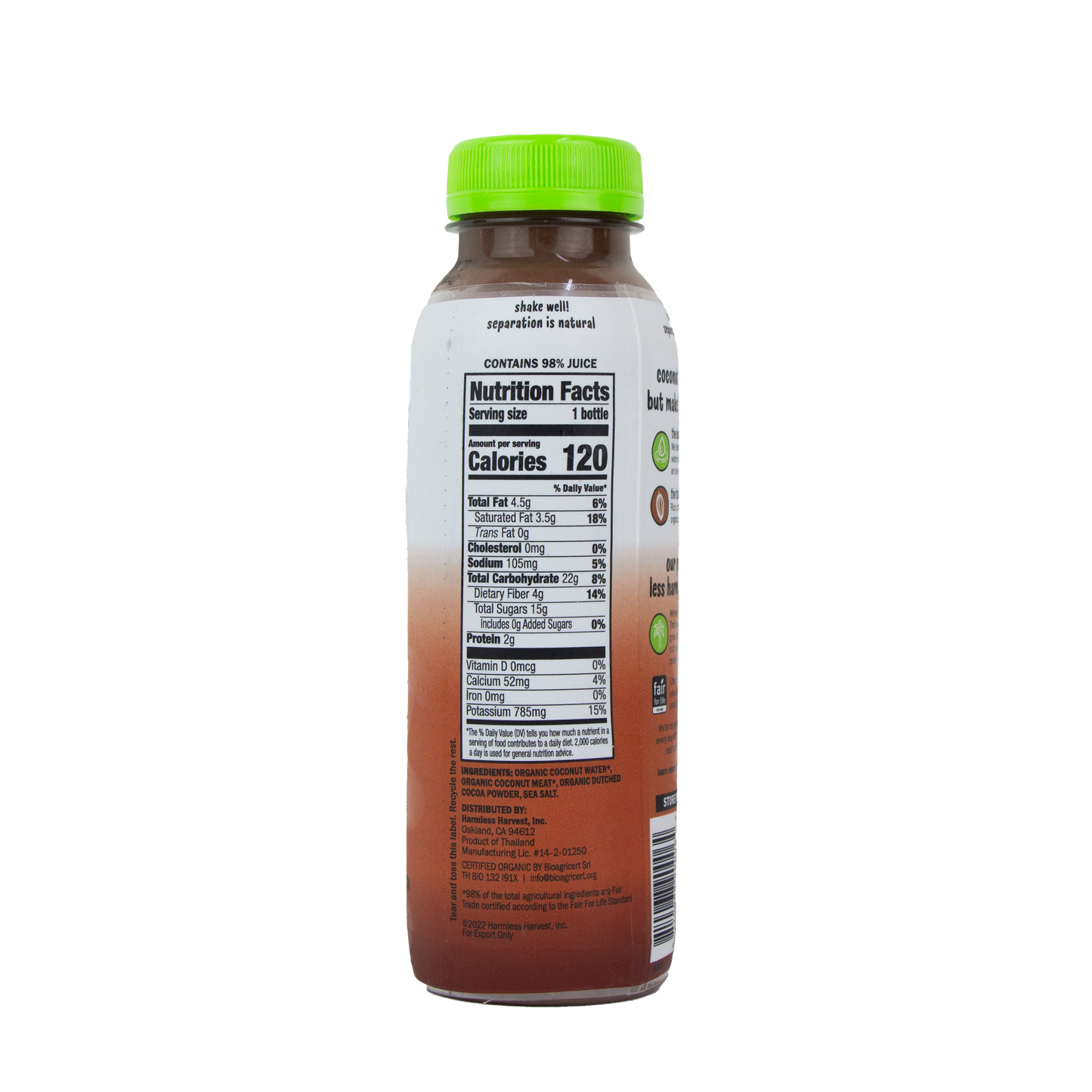 Harmless Harvest - Organic Smoothie Chocolate (Store Pick-Up Only)