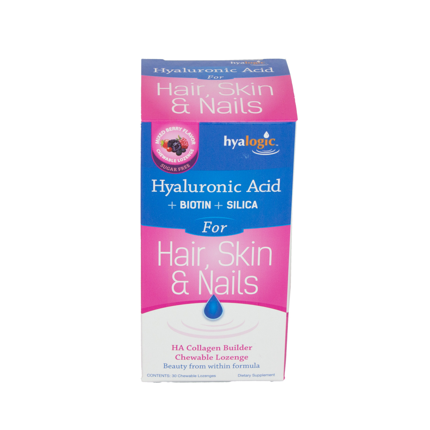 Hyalogic - Hair, Skin & Nails 30 Chewable Lozenges