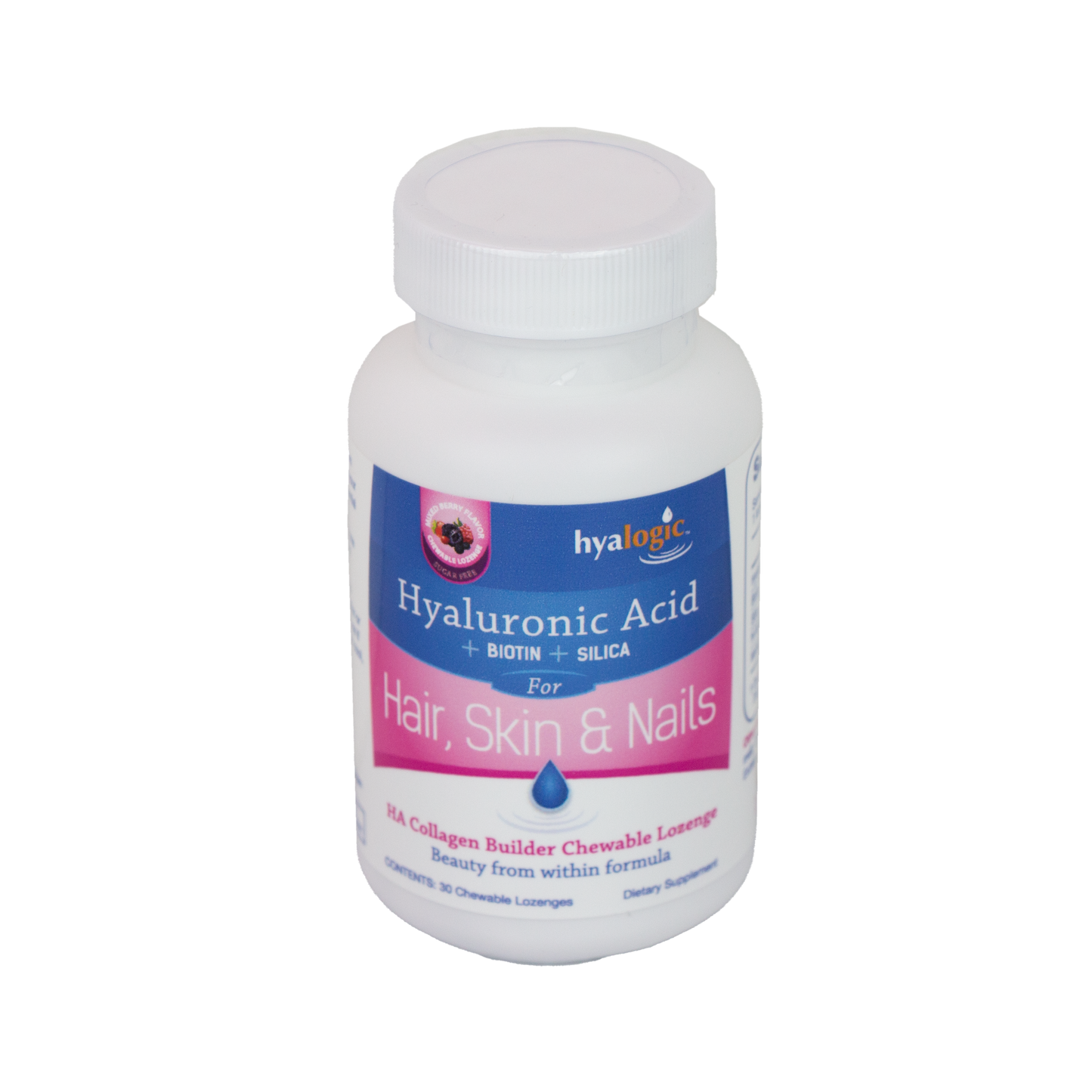 Hyalogic - Hair, Skin & Nails 30 Chewable Lozenges