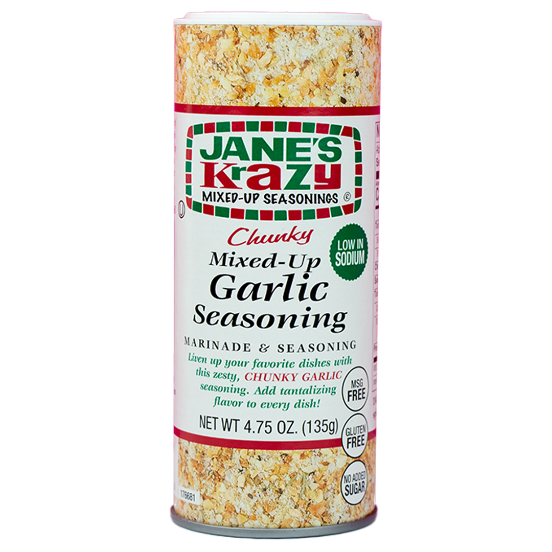 Janes Krazy Mixed Up Seasonings Chunky Garlic (4.75 oz.)