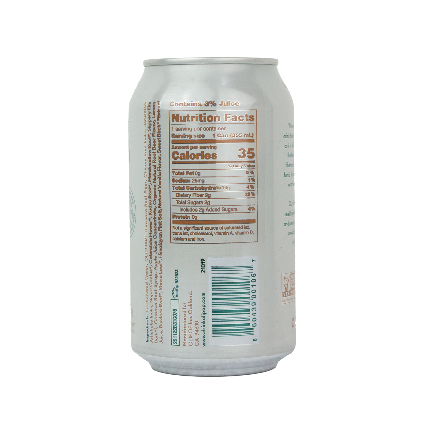 Olipop - Classic Root Beer