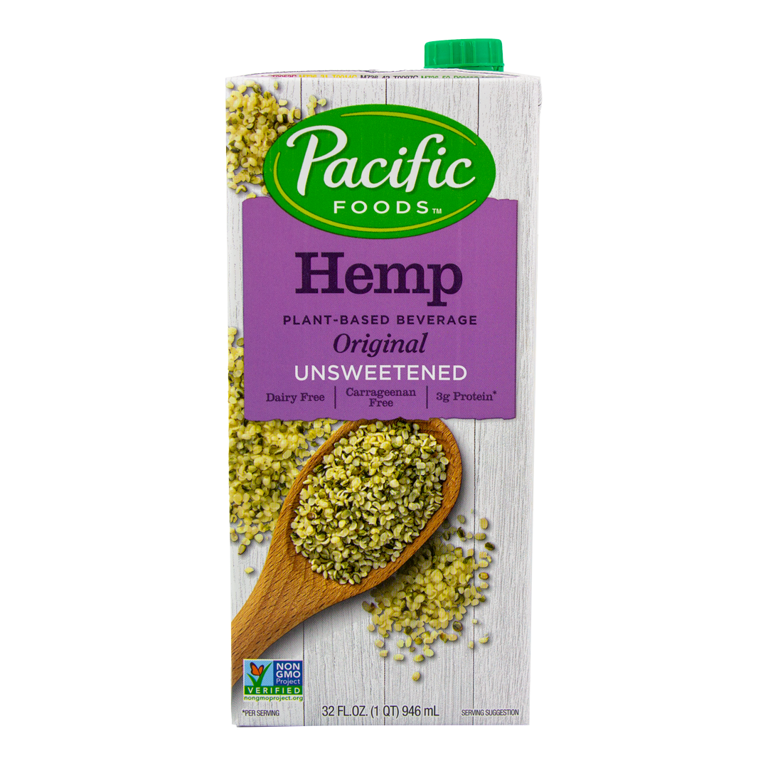Pacific Foods - Hemp Milk - Original Unsweetened (32 oz)