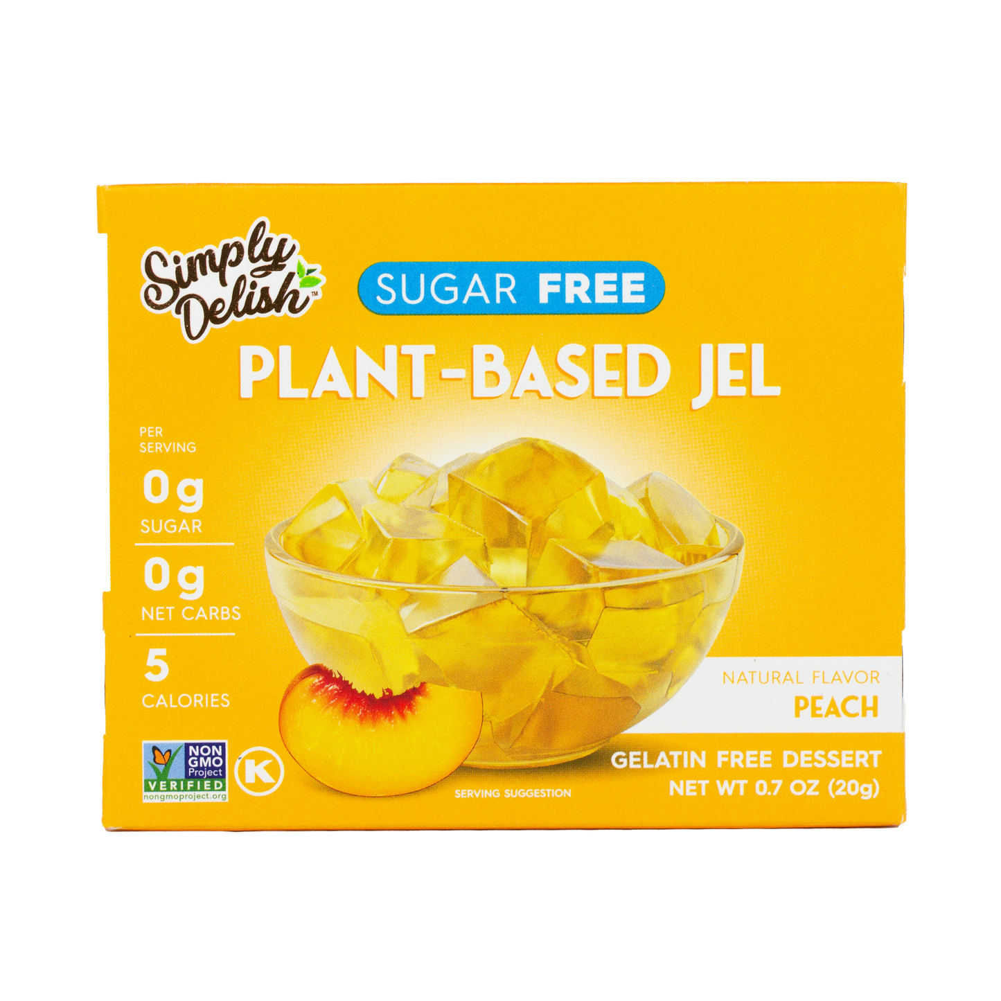 Simply Delish - Peach Jel Dessert