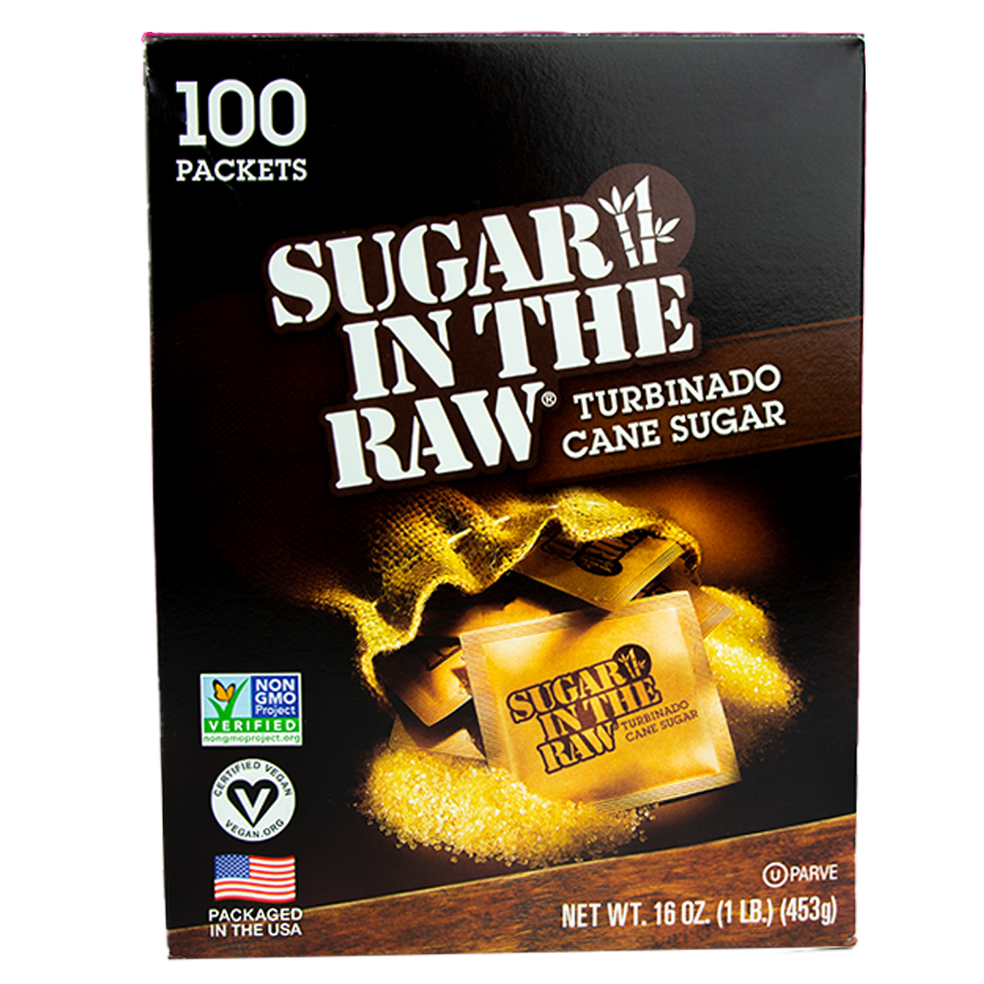 Sugar in the Raw 100 Packets (16 oz.)