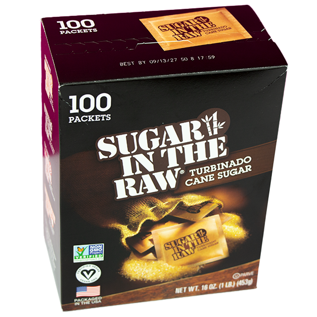 Sugar in the Raw 100 Packets (16 oz.)