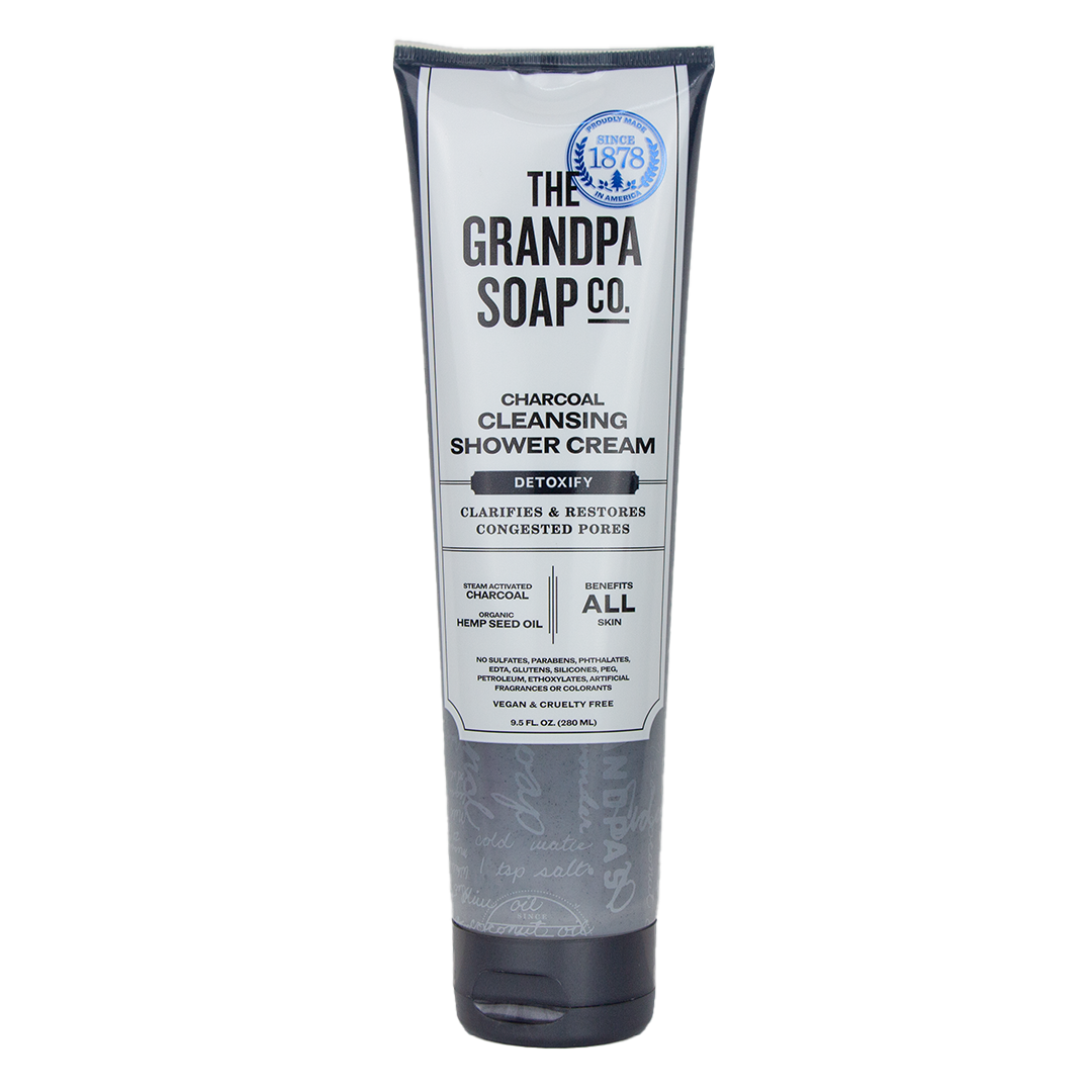 The Grandpa Soap Co. - Charcoal Cleansing Shower Cream