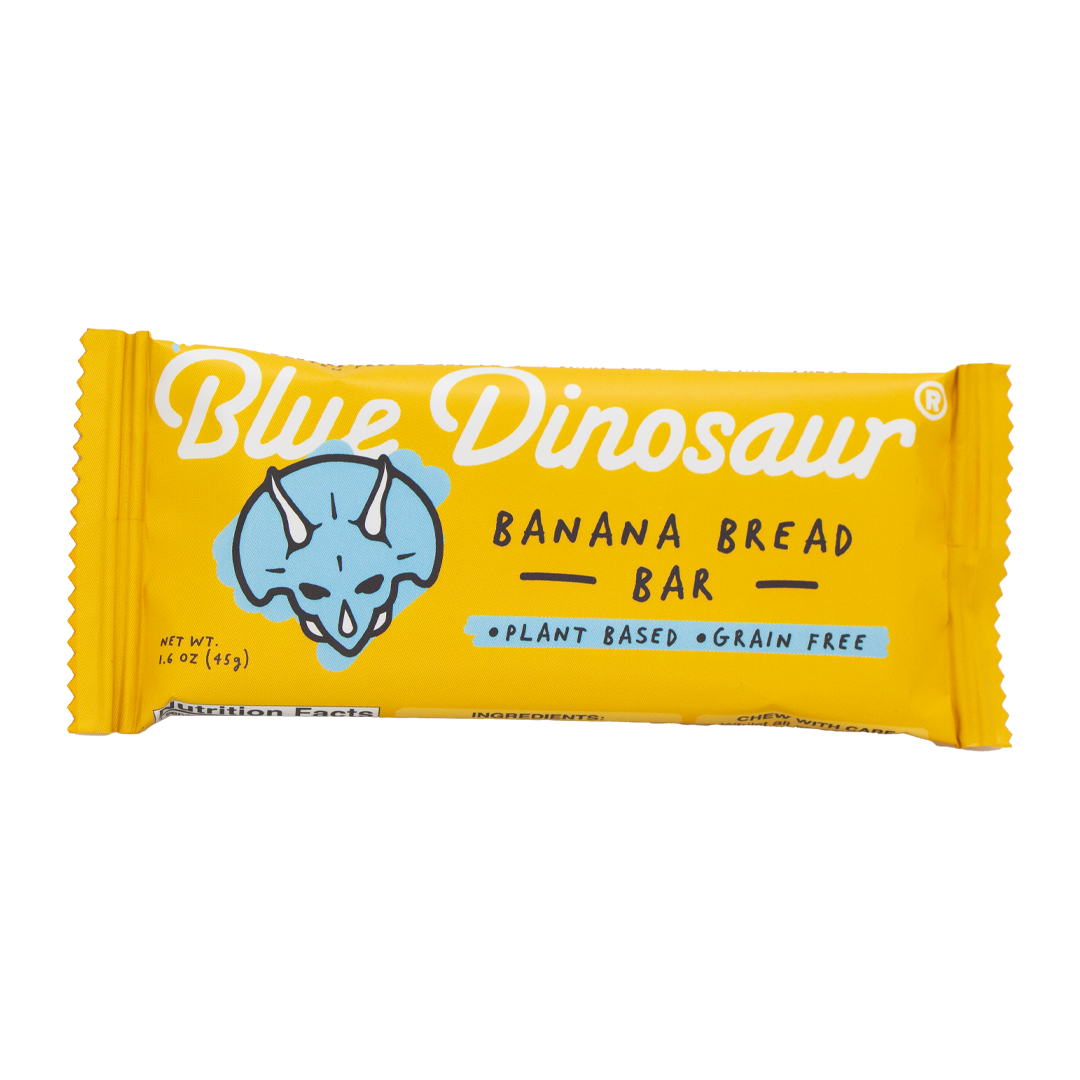 Blue Dinosaur Plant Based Bars
