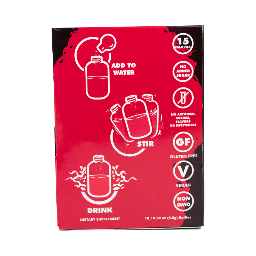 Cherry Bo2mb - Brain Energy Mix - Caja de 18 Servicios Individuales