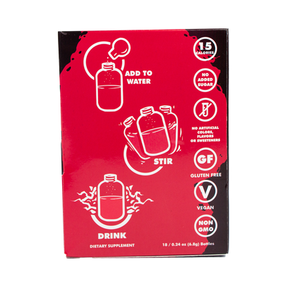 Cherry Bo2mb - Brain Energy Mix - Caja de 18 Servicios Individuales
