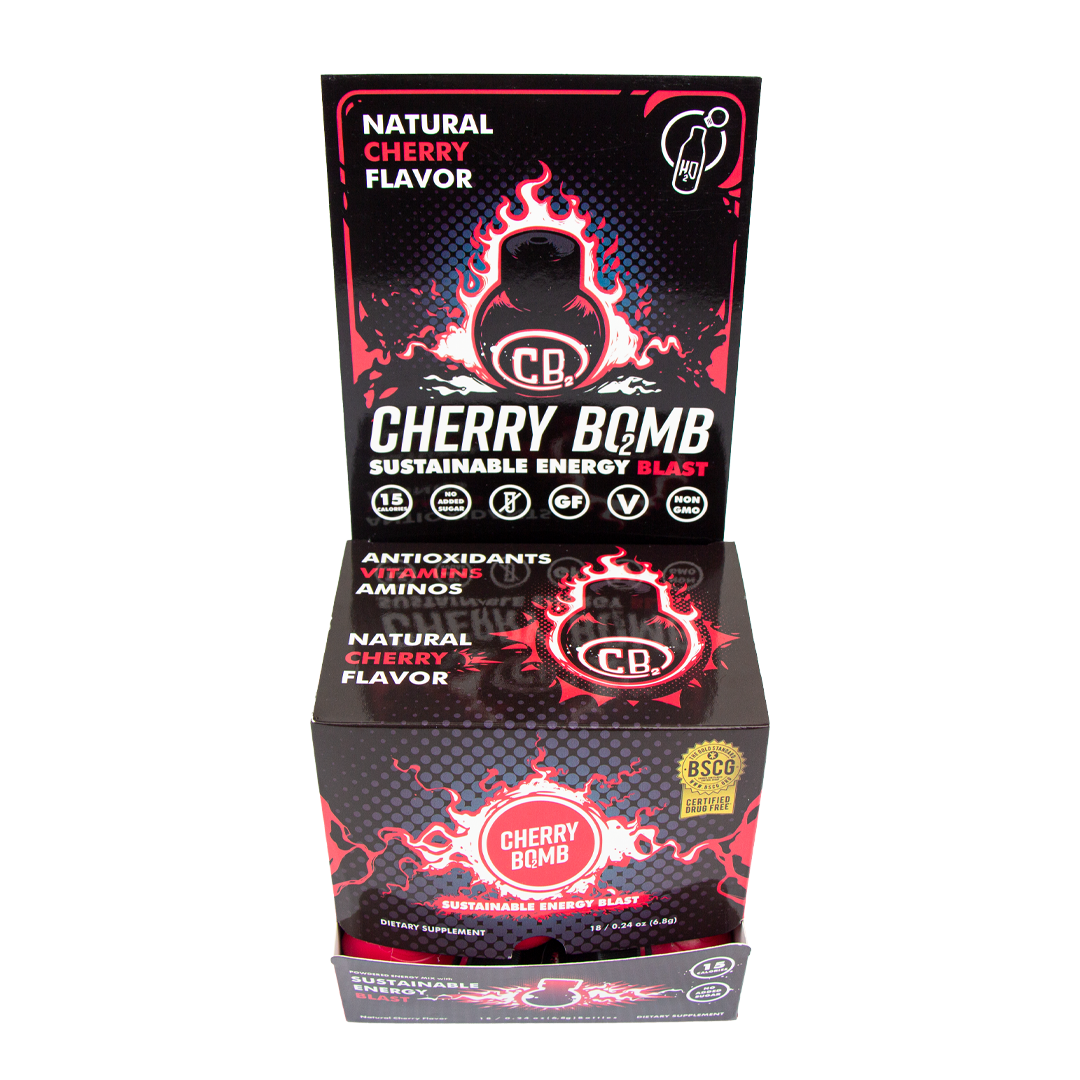 Cherry Bo2mb - Brain Energy Mix - Caja de 18 Servicios Individuales