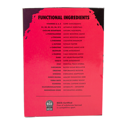 Cherry Bo2mb - Brain Energy Mix - Caja de 18 Servicios Individuales