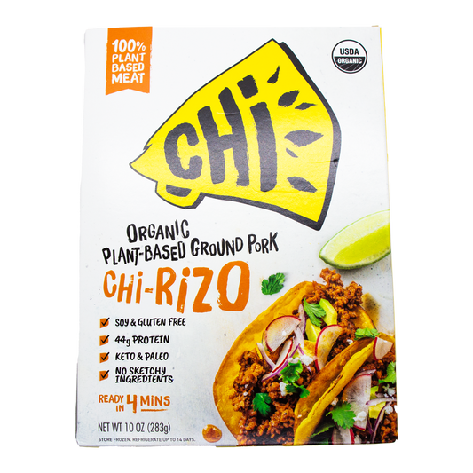 CHi - Organic Plant Based Pork Chi-Rizo (In Store Pick-up Only)