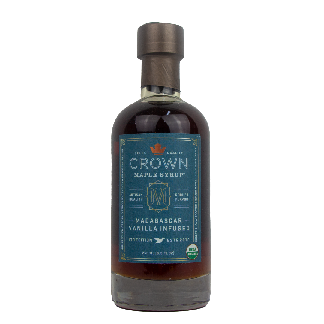 Crown Maple Syrup - Madagascar Vanilla Infused (8.5 oz) - Store Pick-Up Only