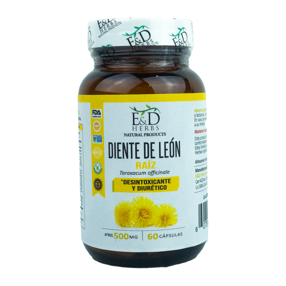 E&D Herbs - Diente de León 500 mg