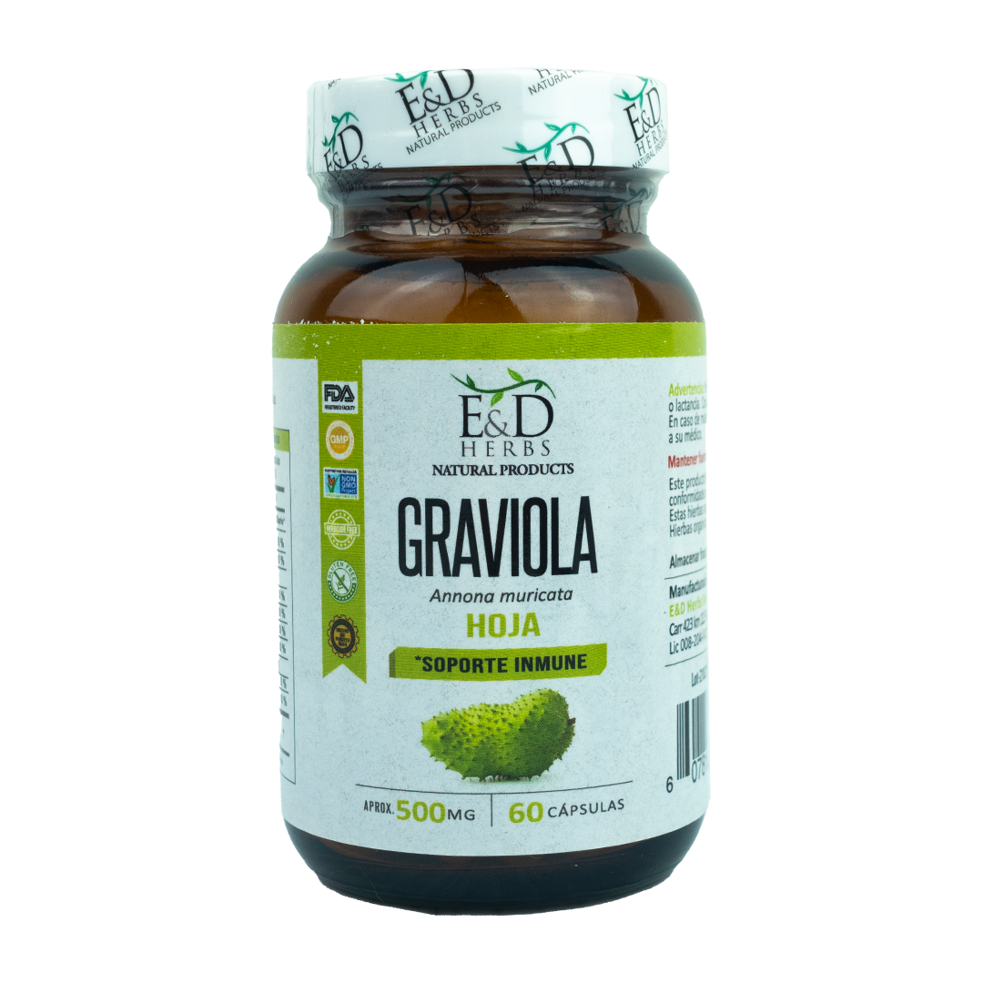 E&D Herbs - Graviola 500 mg