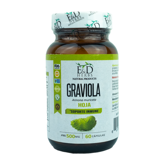 E&D Herbs - Graviola 500 mg