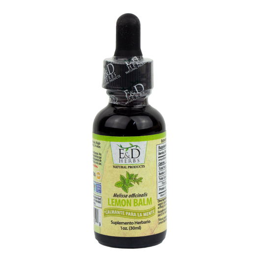 E&D Herbs - Lemon Balm Tincture