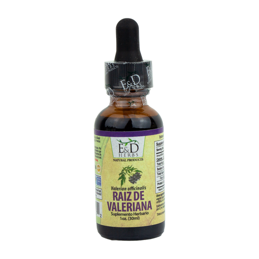 E&D Herbs - Raíz de Valeriana Tincture