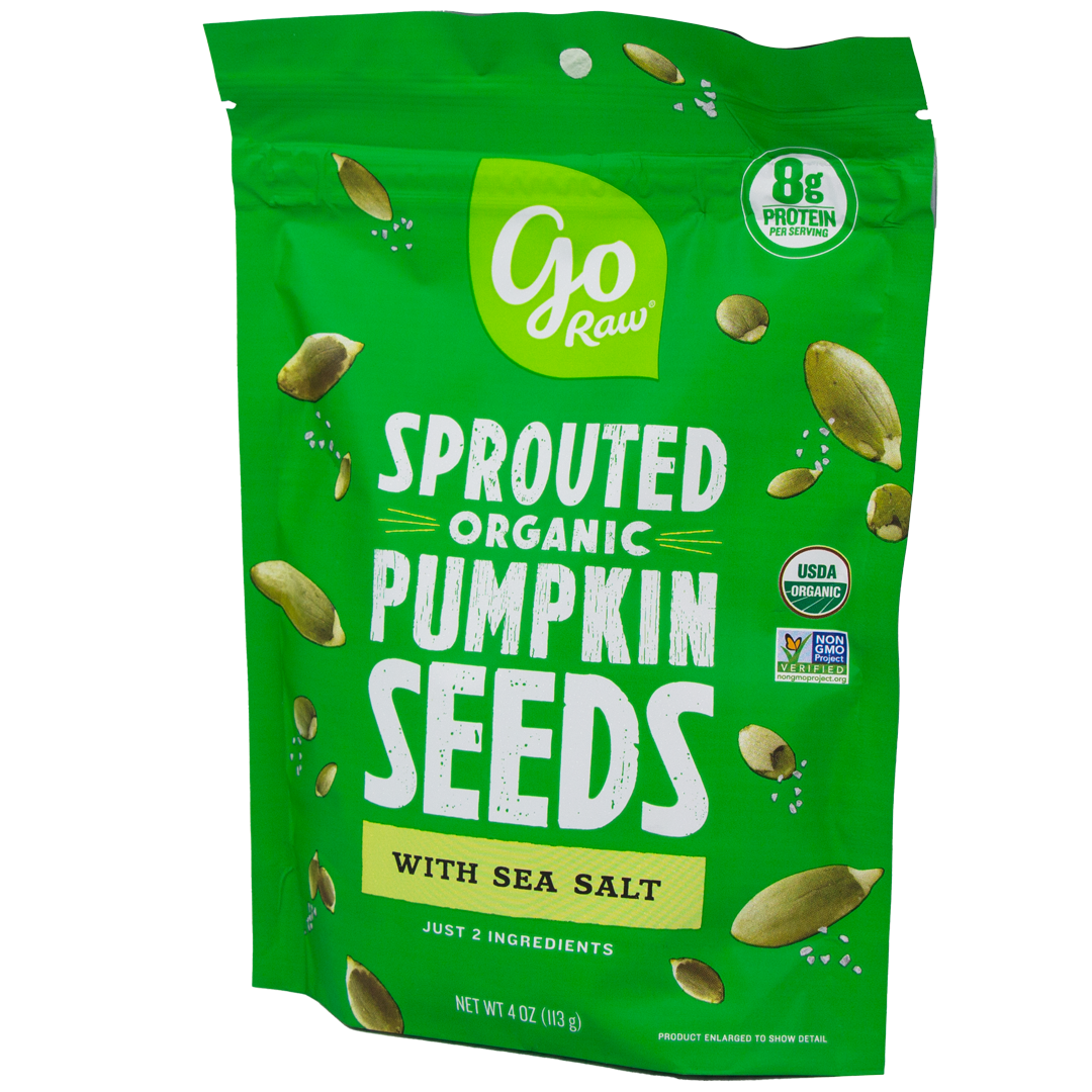 Go Raw - Sprouted Organic Pumpkin Seeds - Sea Salt