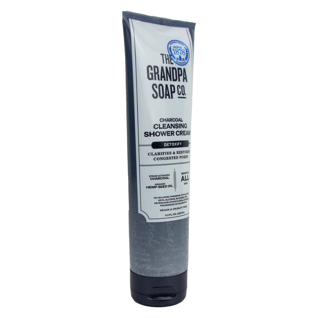 The Grandpa Soap Co. - Charcoal Cleansing Shower Cream