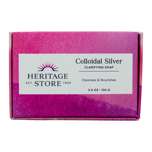 Heritage Store - Colloidal Silver Clarifying Soap