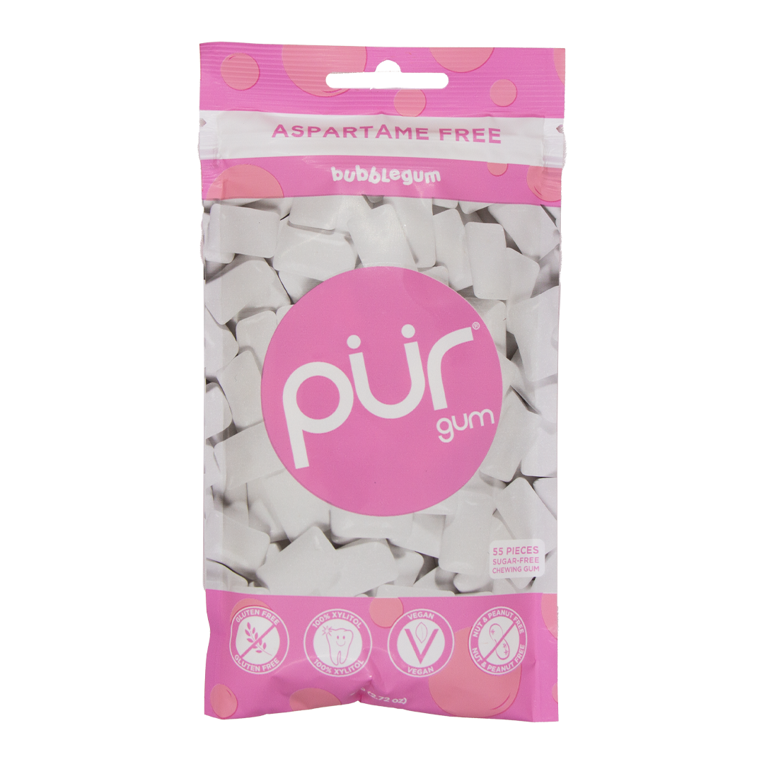 PUR - Bubblegum 55 Piece Gum