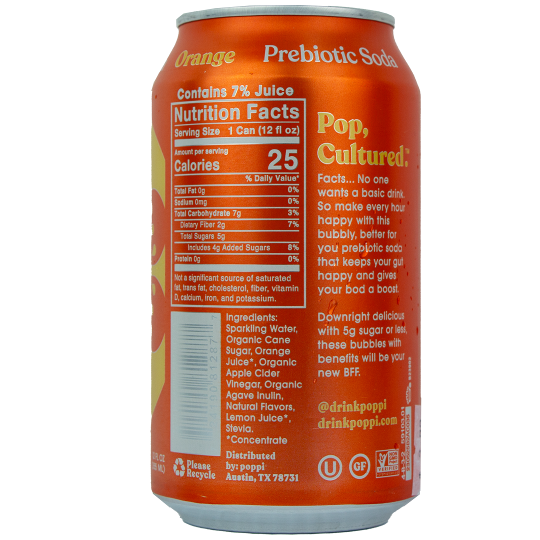 Poppi - Orange (In Store Pick-up Only)