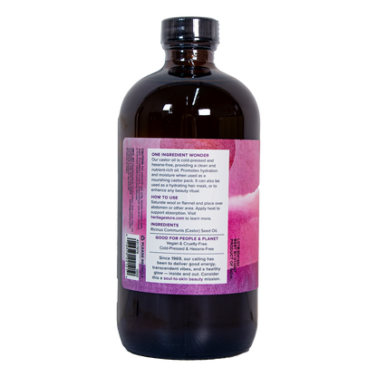 Heritage Store - Organic Castor Oil - 16 oz