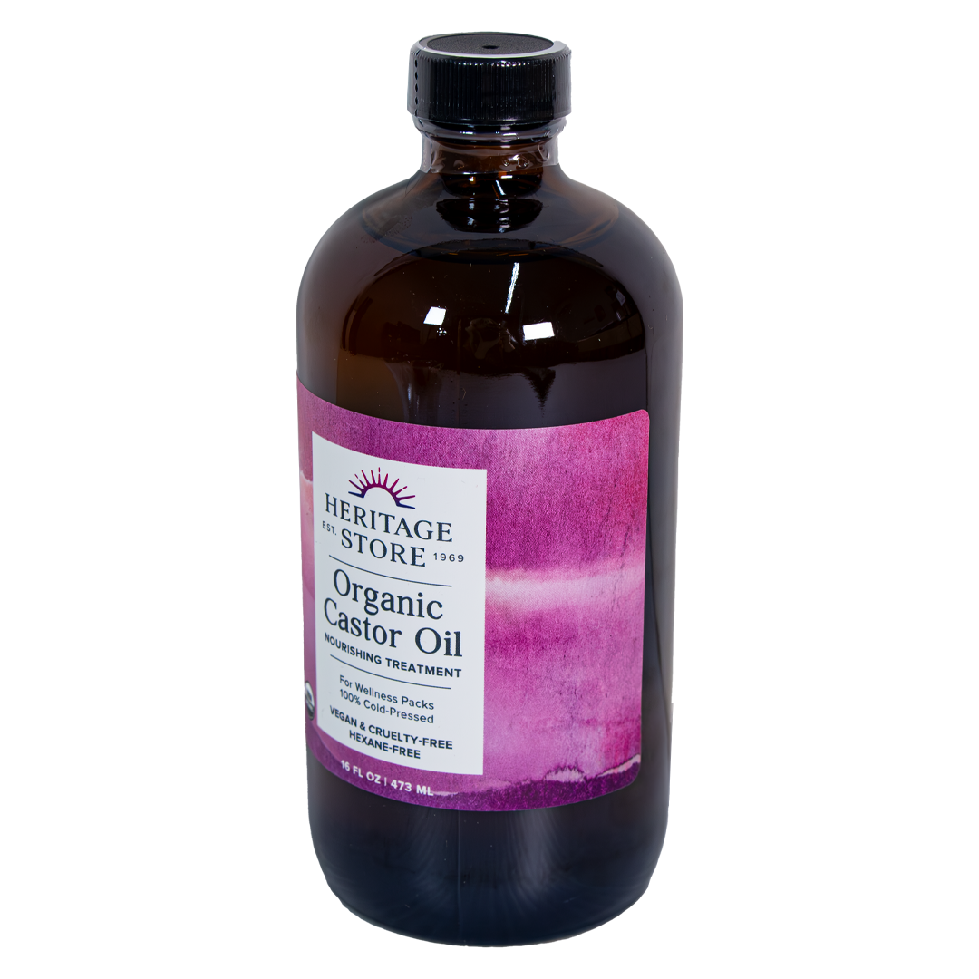Heritage Store - Organic Castor Oil - 16 oz