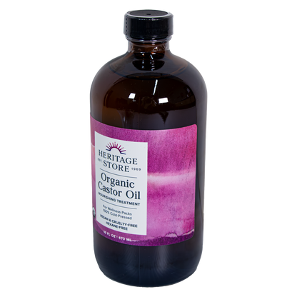 Heritage Store - Organic Castor Oil - 16 oz