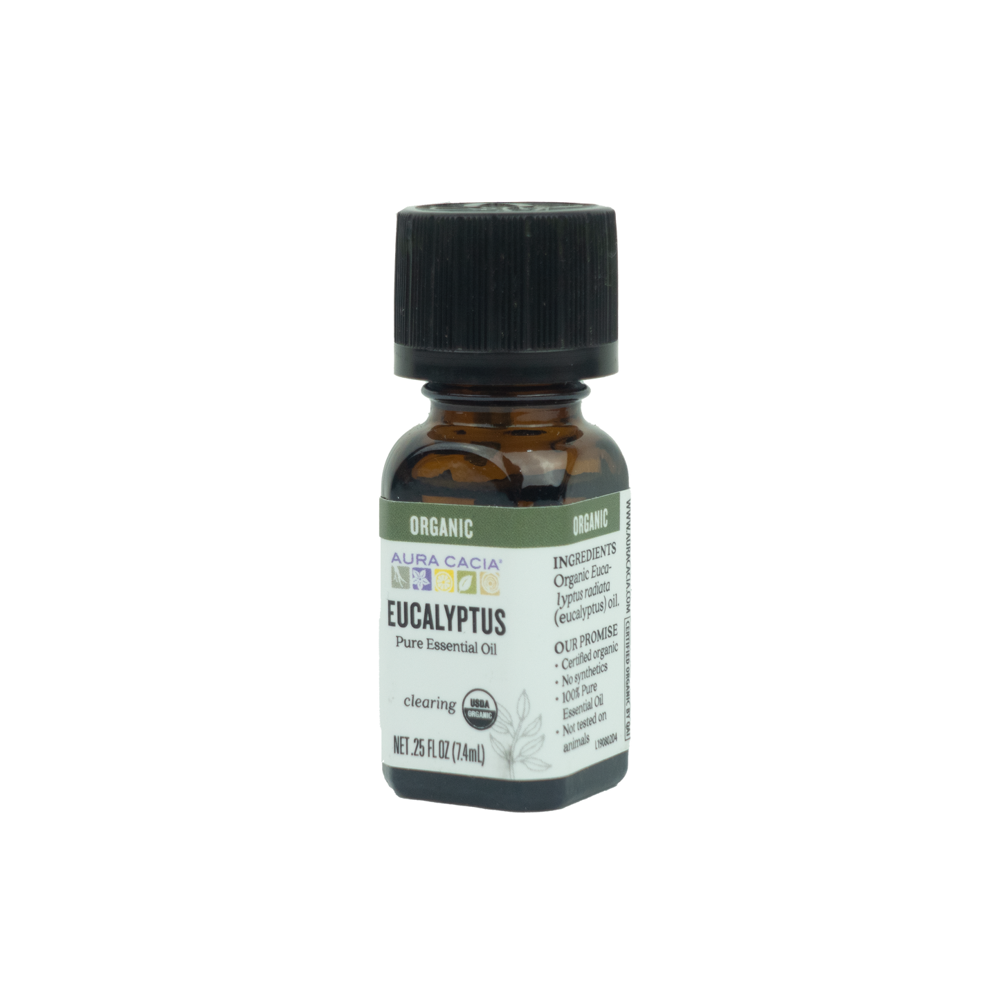 Aura Cacia - Organic Eucalyptus Essential Oil (0.25 oz)
