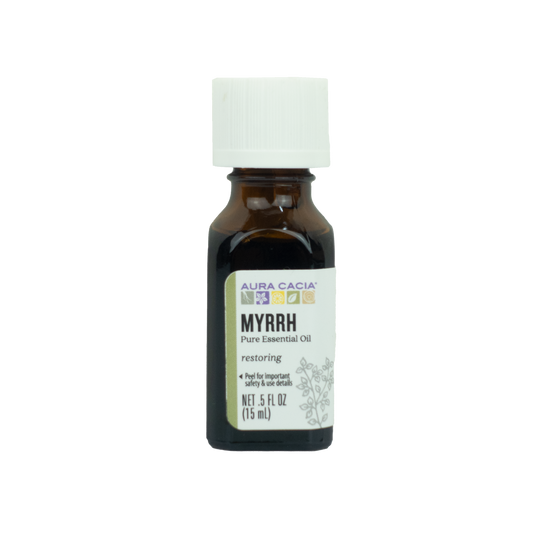 Aura Cacia - Myrrh Essential Oil (0.5 oz)