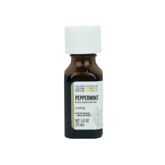 Aura Cacia - Peppermint Essential Oil (0.5 oz.)