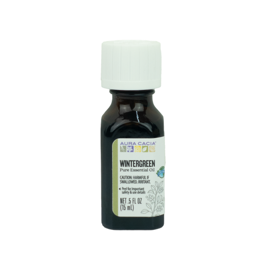 Aura Cacia - Wintergreen Essential Oils (0.5 oz)