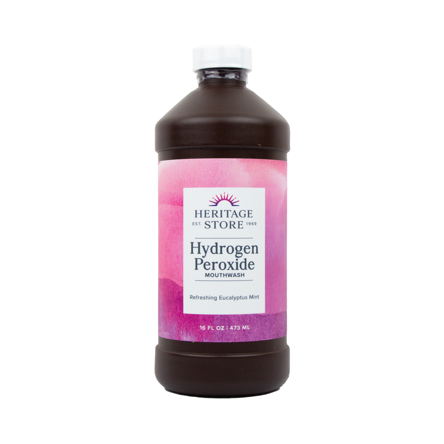 Heritage Store - HPM + White Hydrogen Peroxide Mouthwash