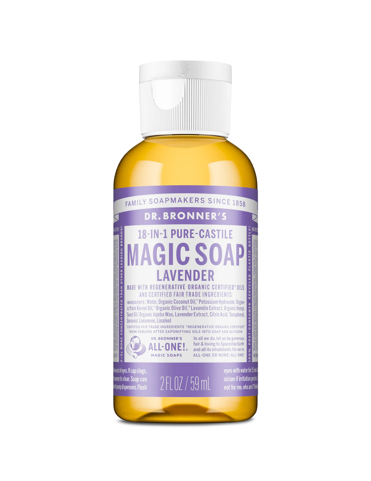 Dr. Bronners Mini Liquid Soap-Lavanda