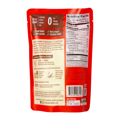 Miracle Noodle - Organic Fettuccine (7oz)