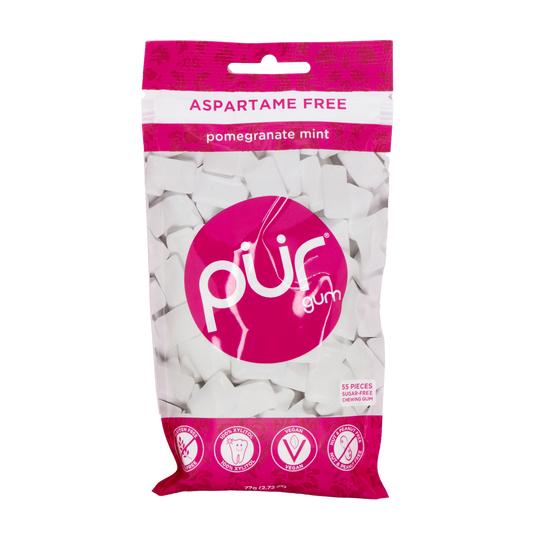 PUR - Pomegranate Mint 55 Piece Gum