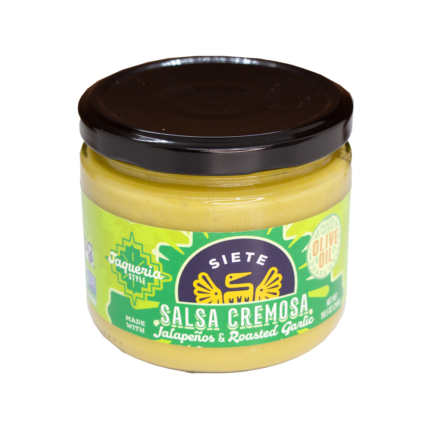 Siete - Salsa Cremosa Jalapeños & Roasted Garlic