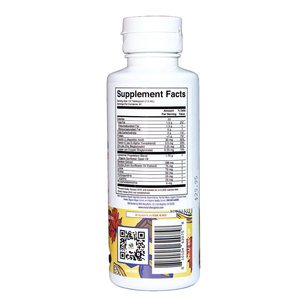 Mary Ruth's - Vegan Collagen Booster Liposomal - Maple Hot Cocoa